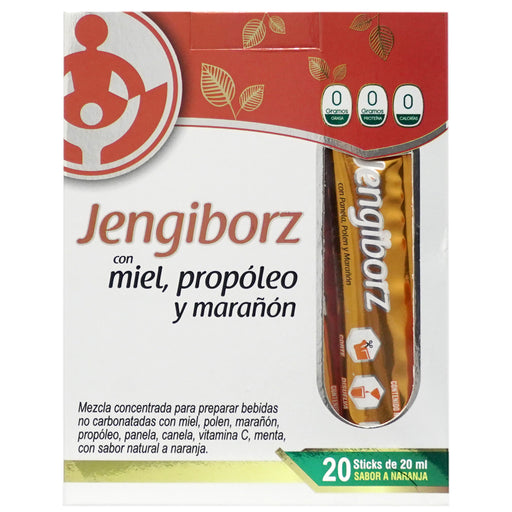 Jengiborz 20 Sticks Sabor a Naranja (7442210193636)