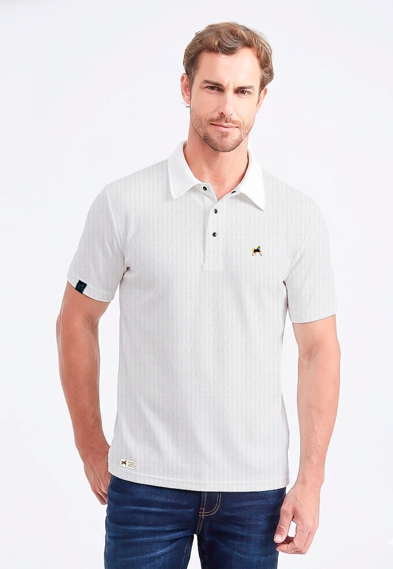 Camiseta Polo Unisex con Textura Premium