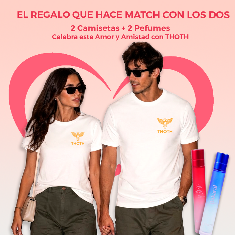 Set Dúo Match - Camisetas + Perfumes