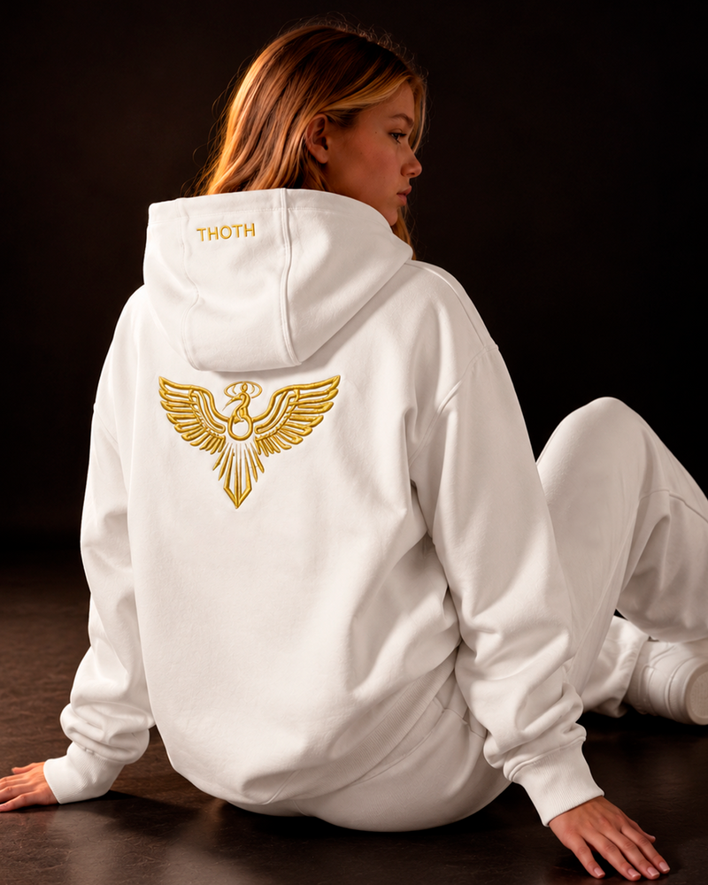 Hoodie mujer bordado alto relieve