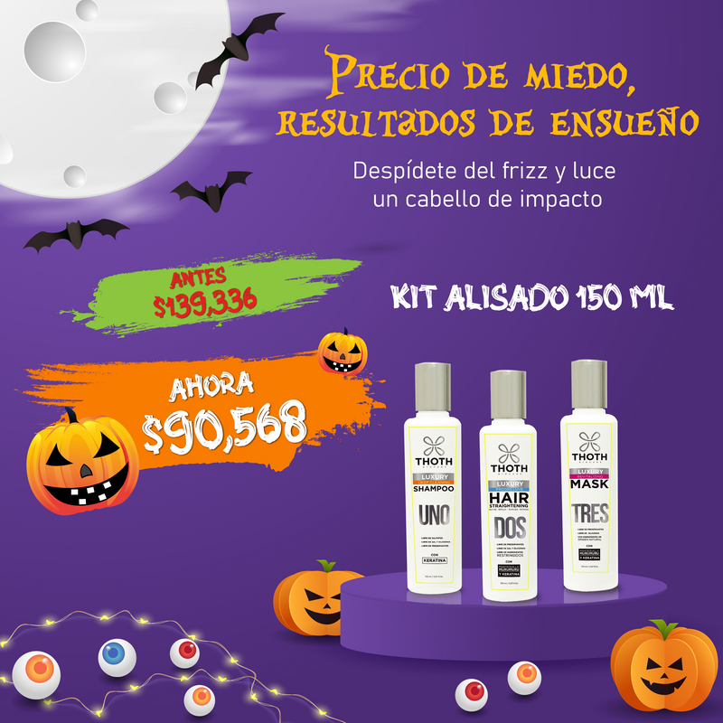 Kit de Nutrición / Alisado Capilar Thoth Biocare 150ml promo