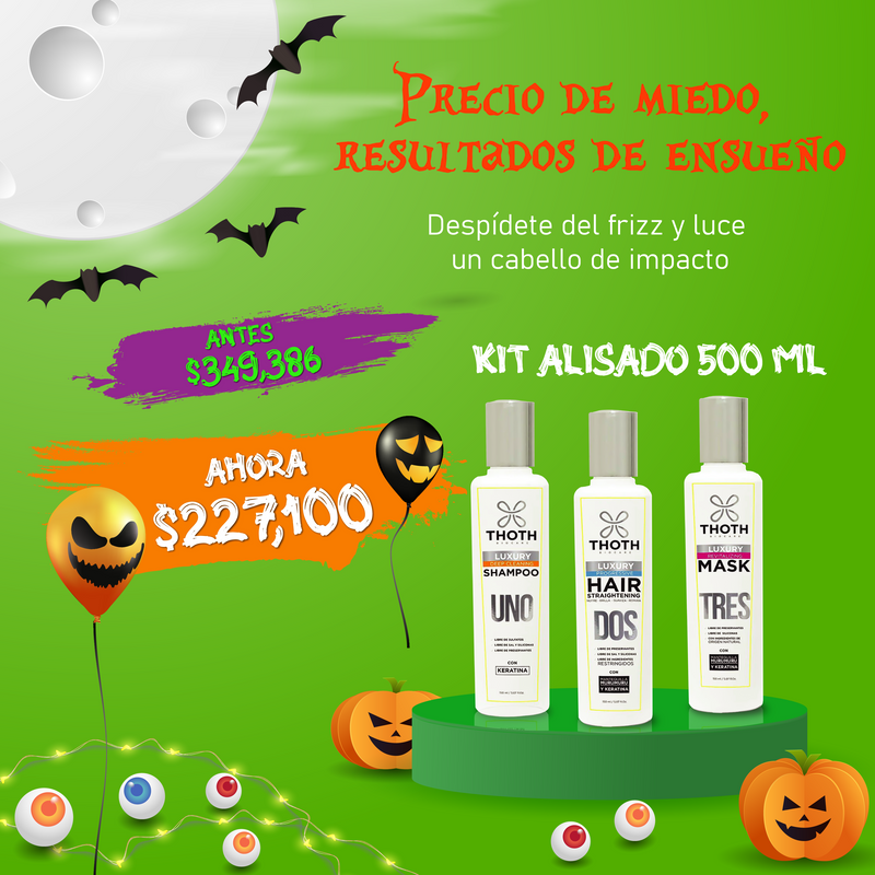 Kit Alisado Progresivo Profesional 500ml Promo