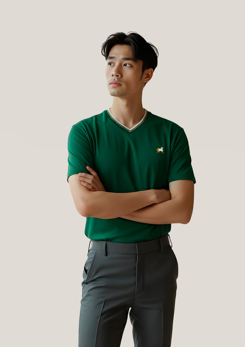 Camiseta Cuello V diseño 2