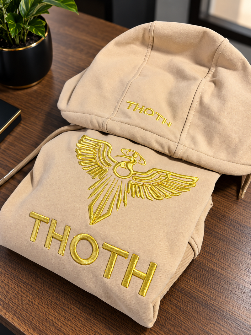 Hoodie Hombre bordado alto relieve