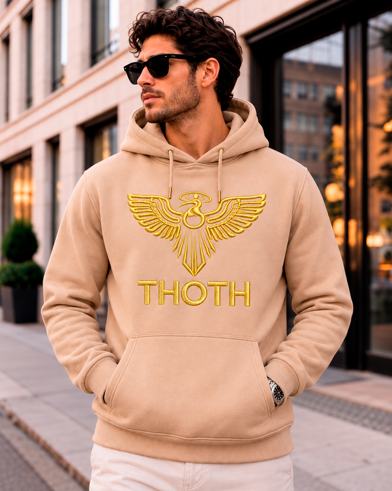 Hoodie Hombre bordado alto relieve
