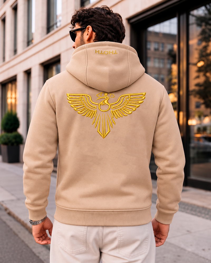 Hoodie Hombre bordado alto relieve