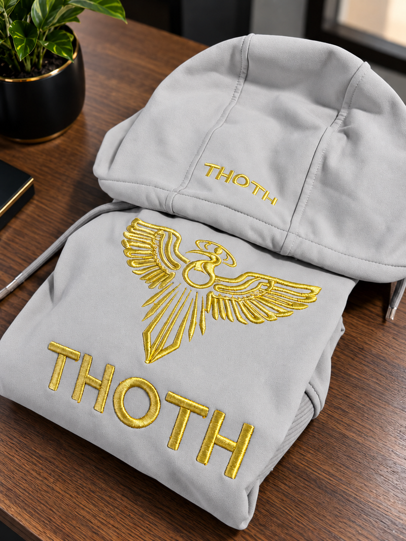 Hoodie Hombre bordado alto relieve