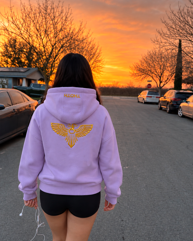 Hoodie mujer bordado alto relieve