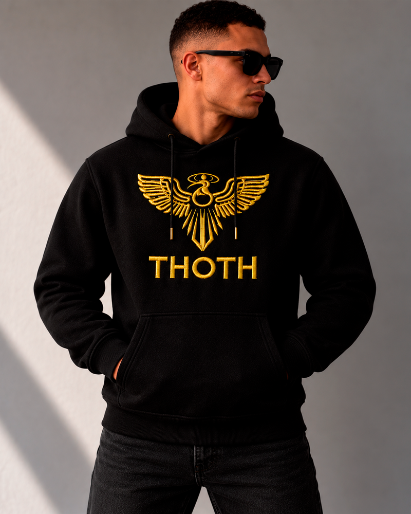 Hoodie Hombre bordado alto relieve