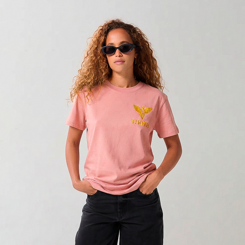 Camiseta Casual  Bordada