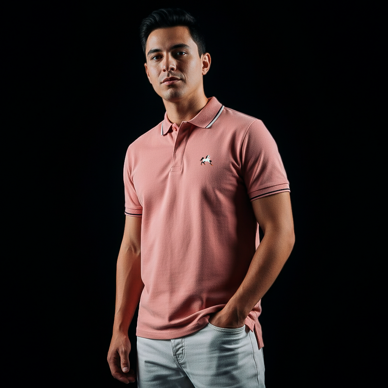 Polos con Pechera tapa botones