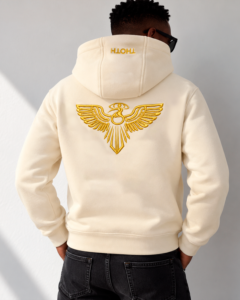 Hoodie Hombre bordado alto relieve