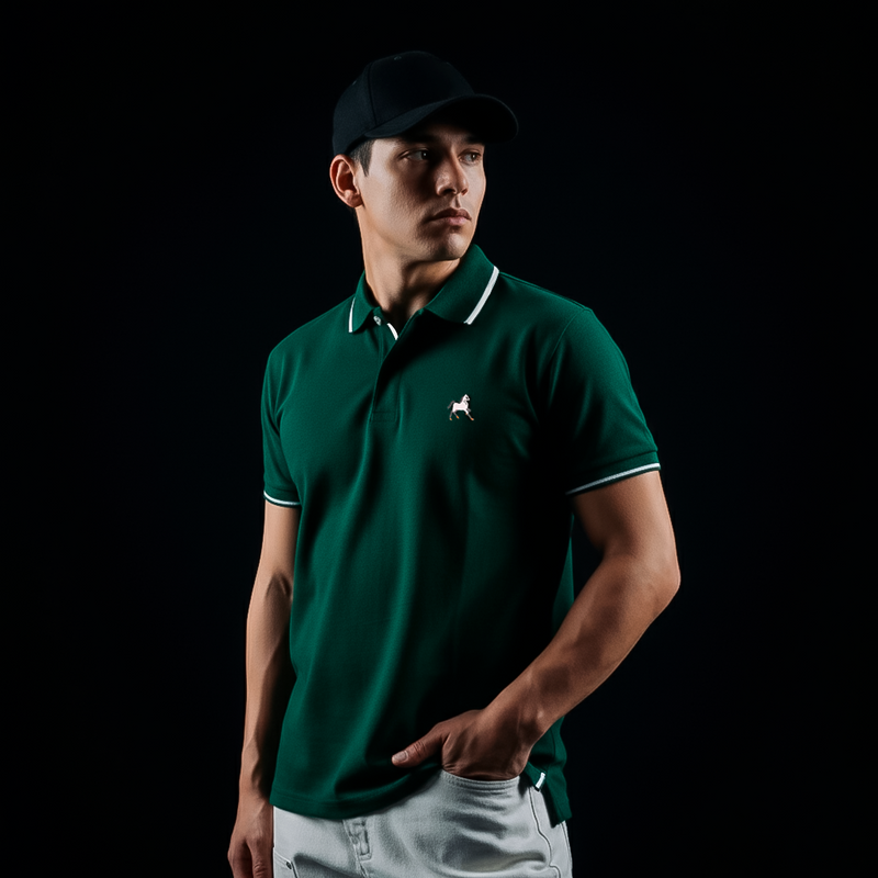 Polos con Pechera tapa botones