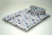 Camisa Casual Blanca / Barcos THOTH WEAR (6218478780602)