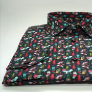 Camisa casual Negra Espt Manos – 153  THOTH WEAR (6219780620474)