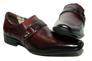 Zapatos Clásico Vermel Diagonal – 21512-02 THOTH WEAR (6628035723450)