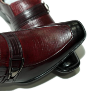Zapatos Clásico Vermel Diagonal – 21512-02 THOTH WEAR (6628035723450)