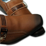 Zapatos Clásico Cobre Perlado Sombrado Diagonal – 21811-04THOTH WEAR (6628048994490)