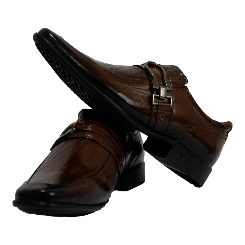 Zapatos Clásico Mestico Amassado Tabaco– 22008-2 THOTH WEAR