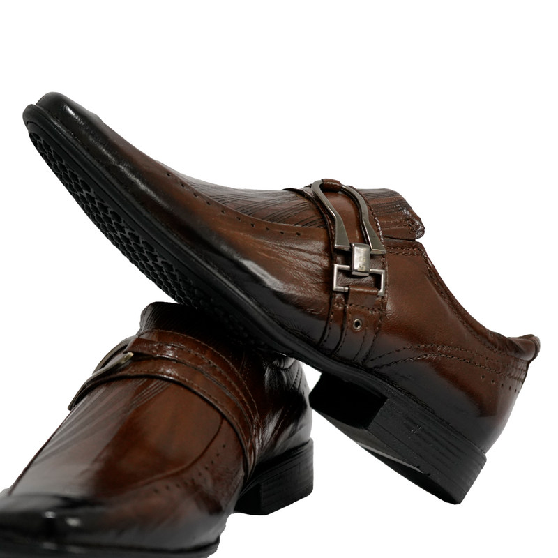 Zapatos Clásico Mestico Amassado Tabaco– 22008-2 THOTH WEAR