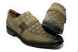 Zapatos Clásico Pardo Palido Sombreado Ceramica Diagonal – 22013-06 THOTH WEAR (6628079009978)