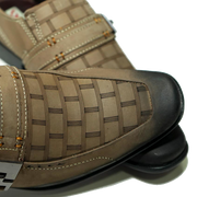 Zapatos Clásico Pardo Palido Sombreado Ceramica Diagonal – 22013-06 THOTH WEAR (6628079009978)