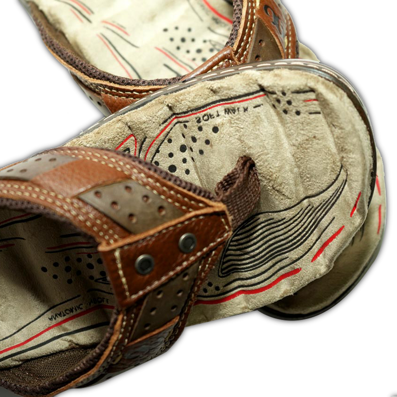 sandalias Caramel Leather – 30261-03 THOTH WEAR (6635555029178)