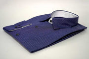 Camisa casual Dobby Indigo Azul Oscuro – 60127 THOTH WEAR (6218703208634)