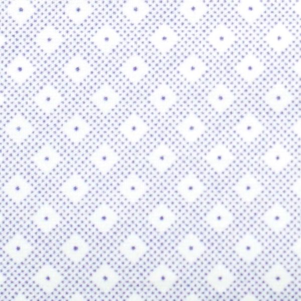 Camisa Casual Print Azul Rombo Blanco – 60172 THOTH WEAR (6219785863354)