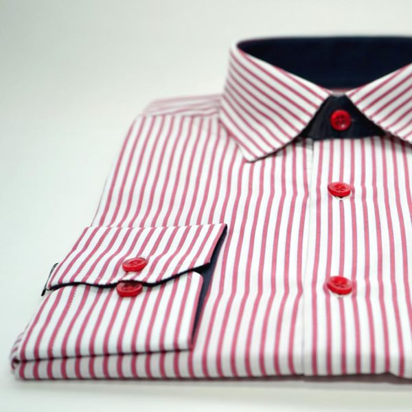 Camisa Casual Raya Bco / Rojo – 61502 THOTH WEAR (6222942437562)