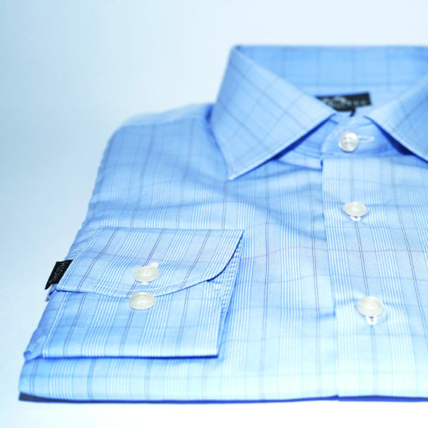 Camisa de Negocios Azul/Negro 63306 THOTH WEAR (6218054140090)