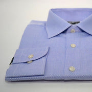 Camisa de Negocios Royal Azul / Línea Blanca 64101 THOTH WEAR (6218057777338)