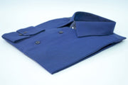 Camisa Casual Azul Oscuro Rombo 66108-1 THOTH WEAR (6218468425914)