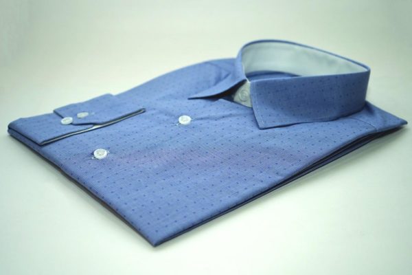 Camisa Dobby Azul  Puntos 64092 THOTH WEAR (6218052599994)