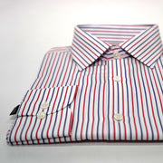 Camisa de Negocios Raya Roja Azul 71442  THOTH WEAR (6218056728762)