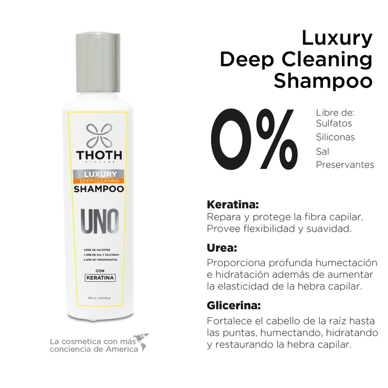 Luxury Deep Cleaning Shampoo 150ml (6135526195386)