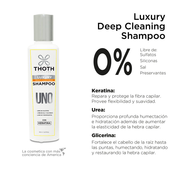 Luxury Deep Cleaning Shampoo 150ml (6135526195386)