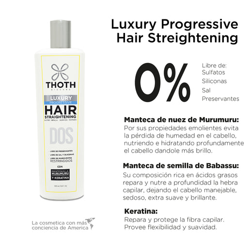 Luxury Progressive Hair Streightening 500ml (6135543627962)