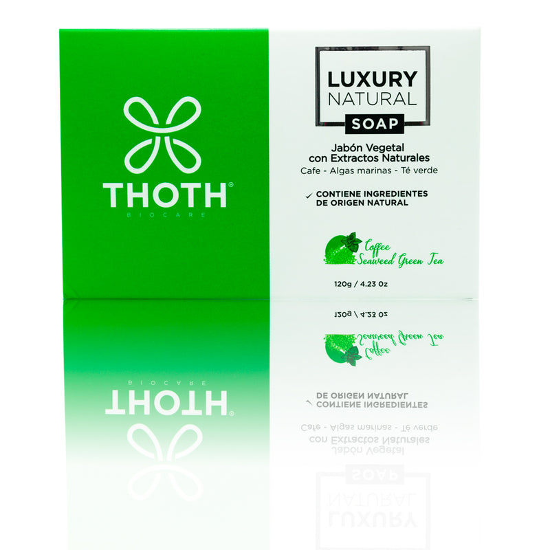 Luxury Natural Soap Cafe - Algas Marinas - Té verde (6910494113978)