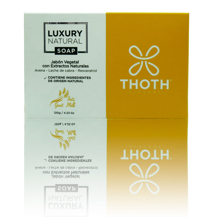 Luxury Natural Soap Avena - Leche de Cabra - Resveratrol (6910501748922)