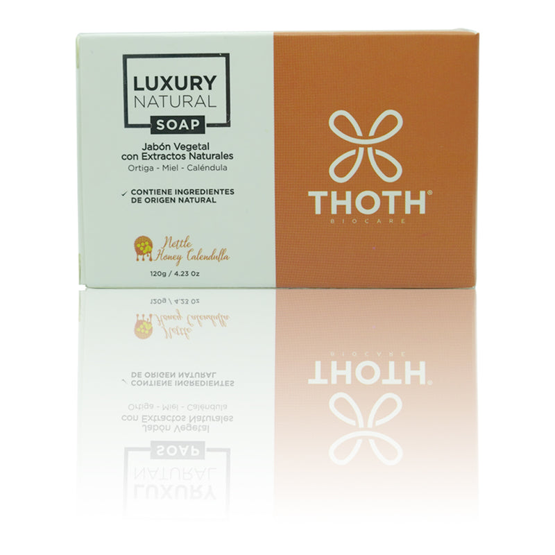 Luxury Natural Soap Ortiga - Miel - Caléndula (7430819840228)