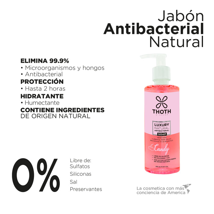Lujoso Jabón Antibacterial Natural (Candy) (6145001849018)