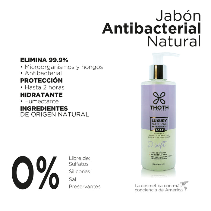 Lujoso Jabón Antibacterial Natural (Soft) (6145005289658)