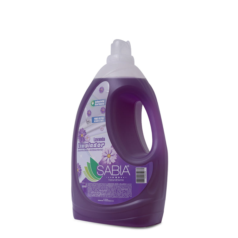Limpiador Desinfectante Antibacterial Lavanda 4 Litros (6712274485434)
