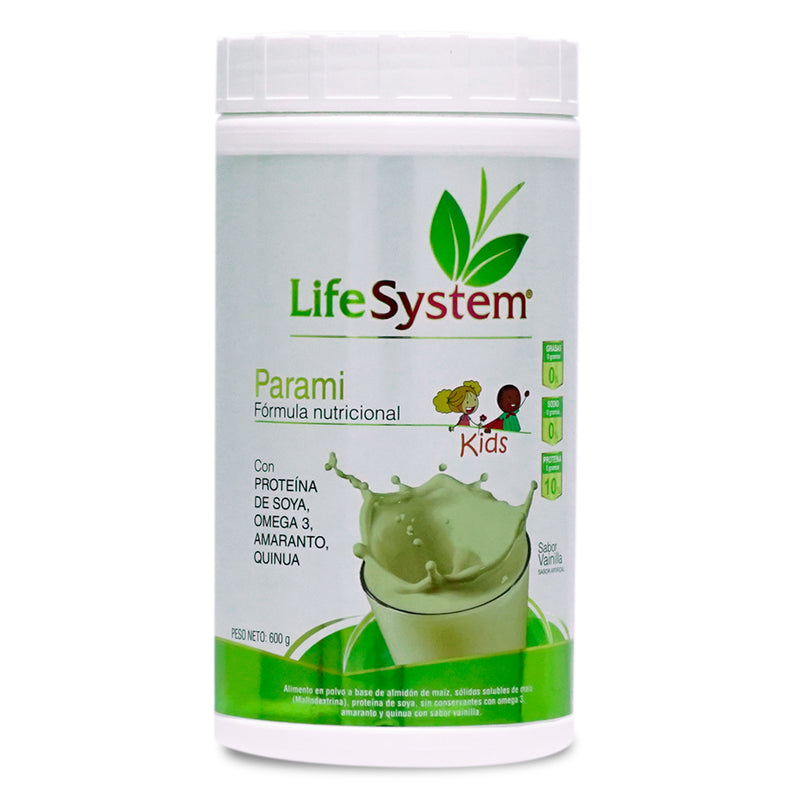 Parami (Crecimiento, Aumento de Apetito) Life System 600 g Vainilla (6847285788858)
